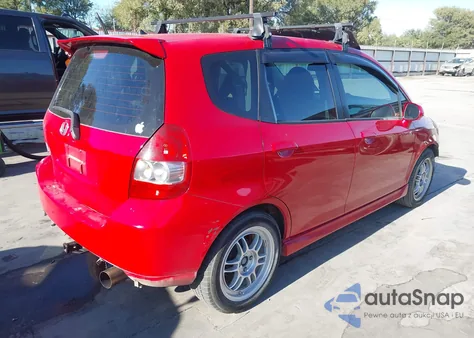 2008 Honda Fit Sport z USA, uszkodzony, nr VIN JHMGD37698S038517